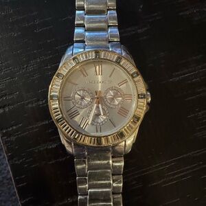 Vince Camuto silver rhinestone watch!